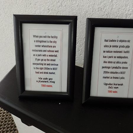 Trio Sobe Hotell Jajce Eksteriør bilde